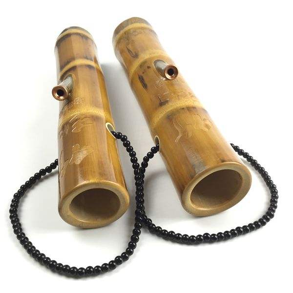 2020 Oil Rigs Smoking Water Bongs 10.5 Inch Bamboo Recycler Oil Rigs