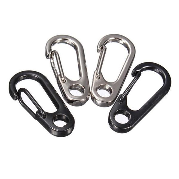 

Outdoor afety buckle aluminum alloy d hape climbing button carabiner nap clip hook keychain keyring carabiner camping hiking k139