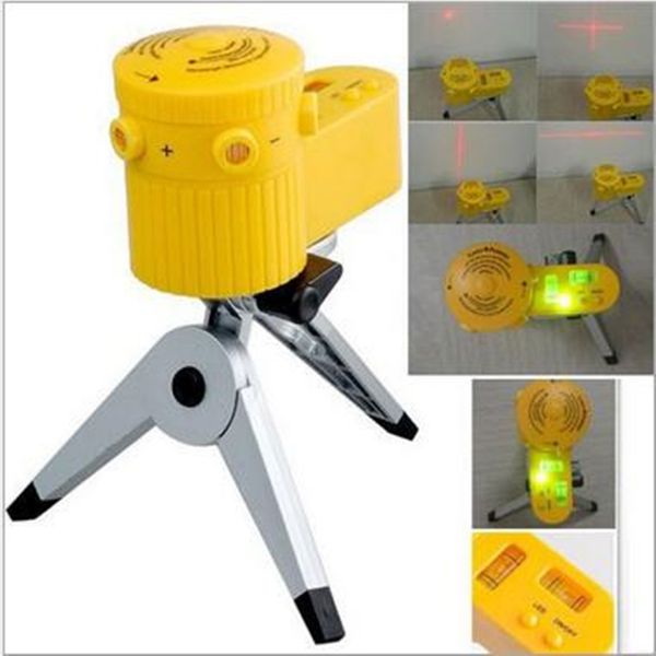 

wholesale-lv06 multifunction cross line laser levels measure tool with tripod spirit level