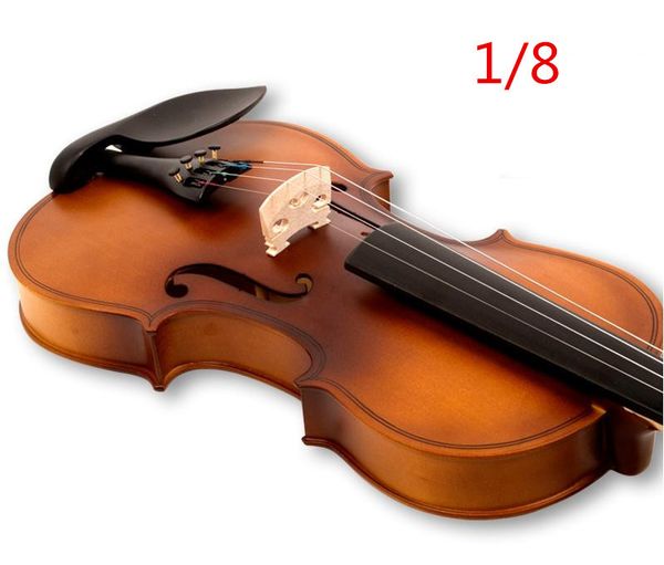 V131 Violino in abete di alta qualità 1/8 violino artigianale violino Accessori per strumenti musicali Spedizione gratuita