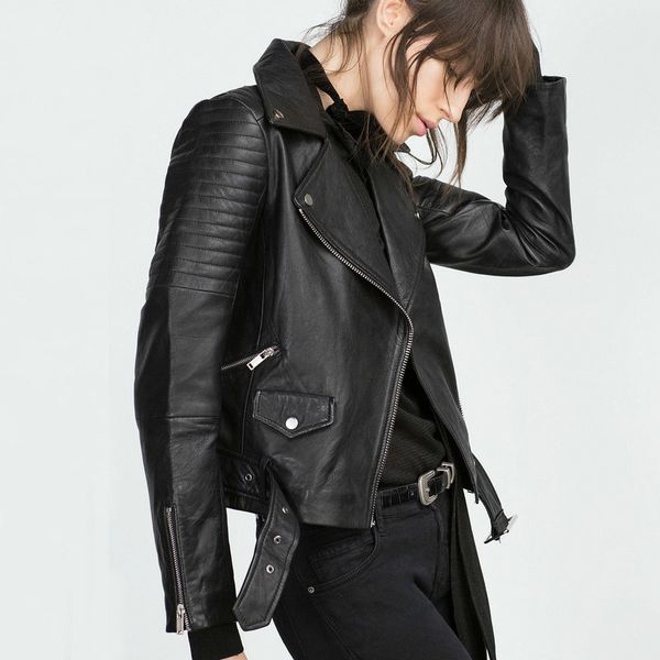 

2020 new fashion women faux leather jacket ladies motorcycle pu black long sleeve coat with belt