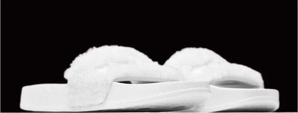 

with box and dust bags) rihanna fenty slippers,rihanna leadcat fenty fur slides women fenty slippers black slides sandals fenty slide 35-4