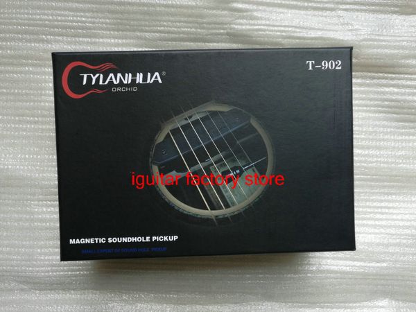 Новый Tylanhua T-902 Двойной Пикап Создание звукового отверстия с микрофонными акустическими гитарами пикапа