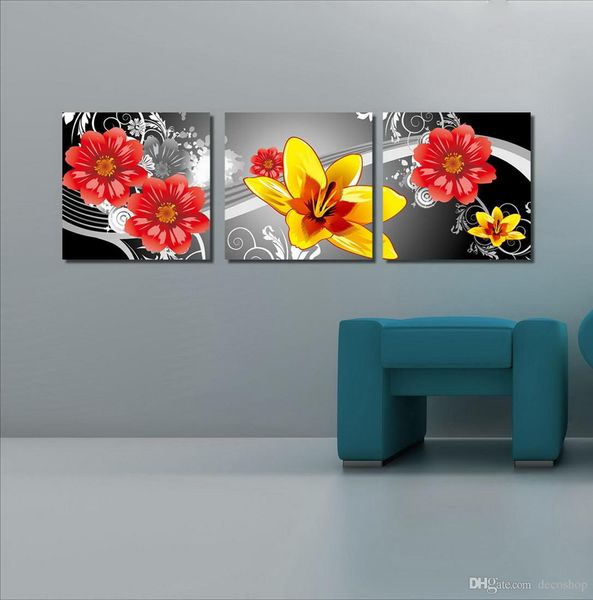 

красивые цветы абстрактные цветочные картины жикле принт на холсте home decor wall art set30100