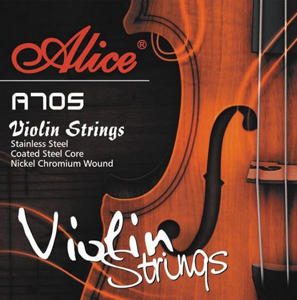 Alta Qualidade V705 Violin Strings E A D G Para Violino 1/4 1/2 3/4 Cordas De Peças De Violina Acessórios