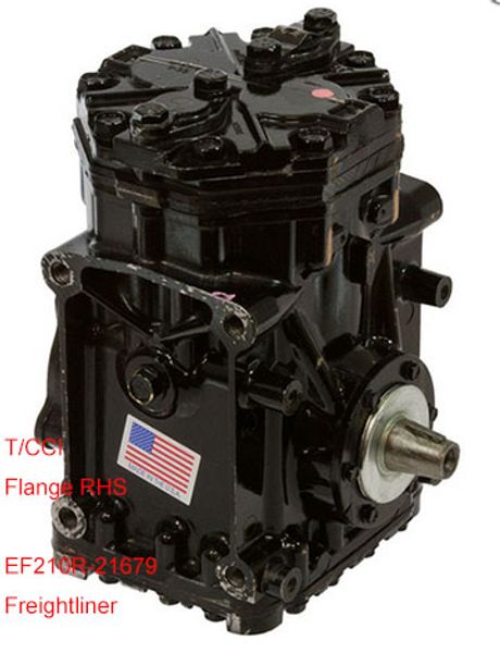 

головка t/cci фланца компрессора ac автомобиля a/c для серии ef210r-25212 ef210r-21679 йорка