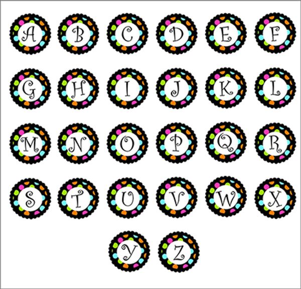 

a-z 20mm alphabet snap button for bracelet zm1311 (fit 18mm 20mm snap jewelry) jewelry making, Crystal