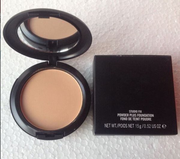 

new foundation brand make-up studio fix powder cake easy to wear face powder blot pressed powder sun block foundation 15g nc & nw