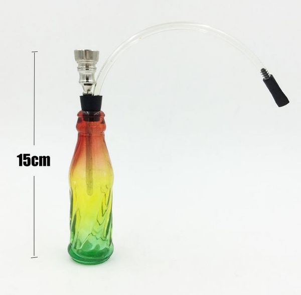 Creative Coke vários filtros hookah bongs, cor de entrega aleatória