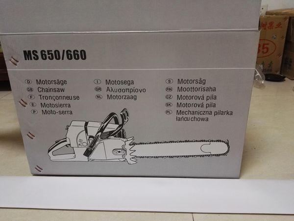 

M 660 chain aw without bar and aw chain ga oline chain aw big power