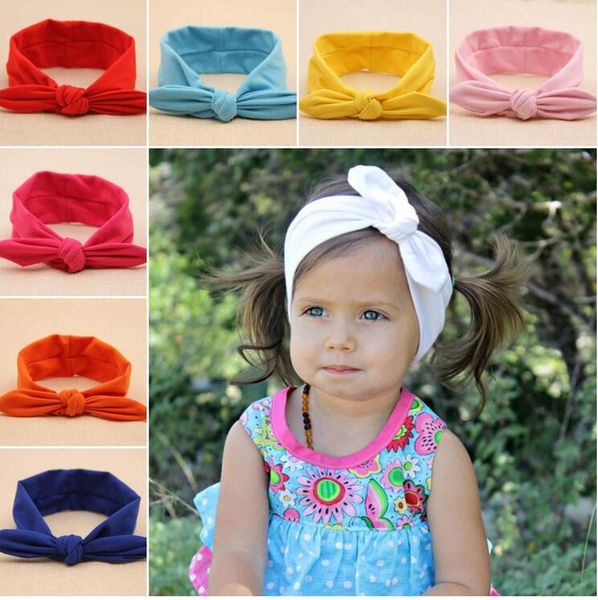 

european headband baby rabbit headbands headbands for babies girls children girls hairband 10 colors hair accessories xm 024, Slivery;white