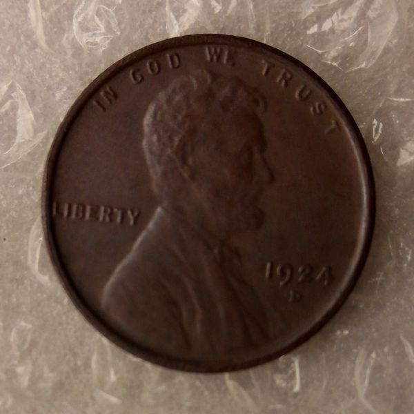 

Линкольн центов 1924D один центов копировать монеты розничная Archaize старый глядя нам монеты медные ремесла монеты\всей продажи Бесплатная доставка
