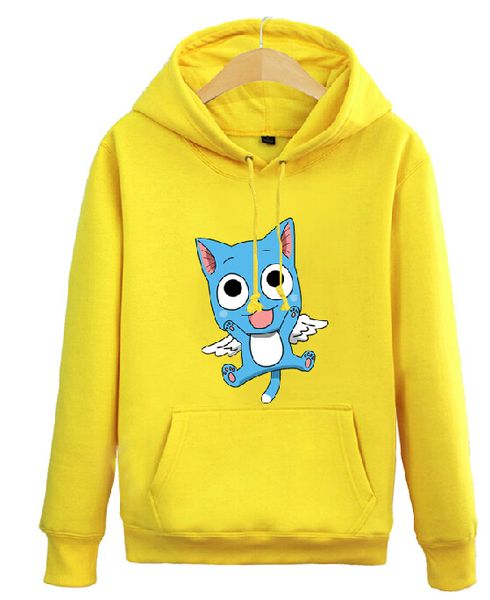 

wholesale-new 2016 man women anime fairy tail clothing jacket hooded sweatshirt cos hoodie, Black