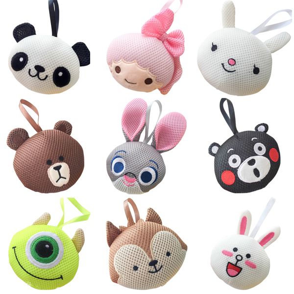 

prettybaby animal model bath balls 15 styles for you to choose cute designs funny bath tools kids bath toys 50pcs/lot
