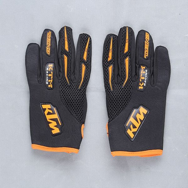 

winter ktm soft breathable protective motorcycle racing gloves quality comfortable touch screen motorbike motocross motos glove unisex