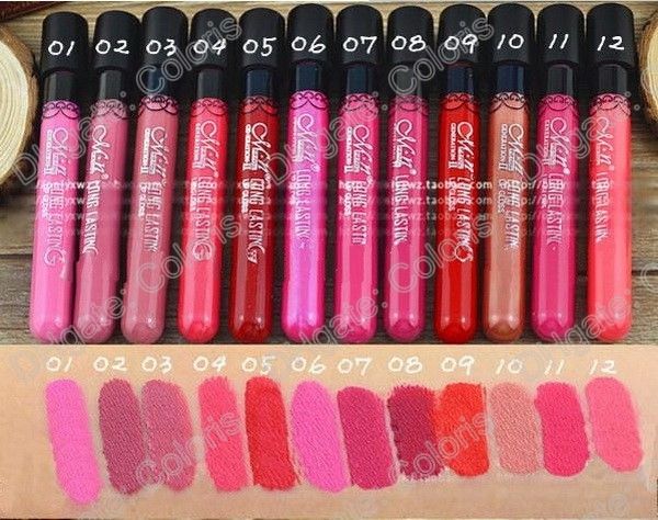 

m n lip gloss non stick cup no sticky no bleaching no fading waterproof matte long lasting lipgloss velvet gloss lip color