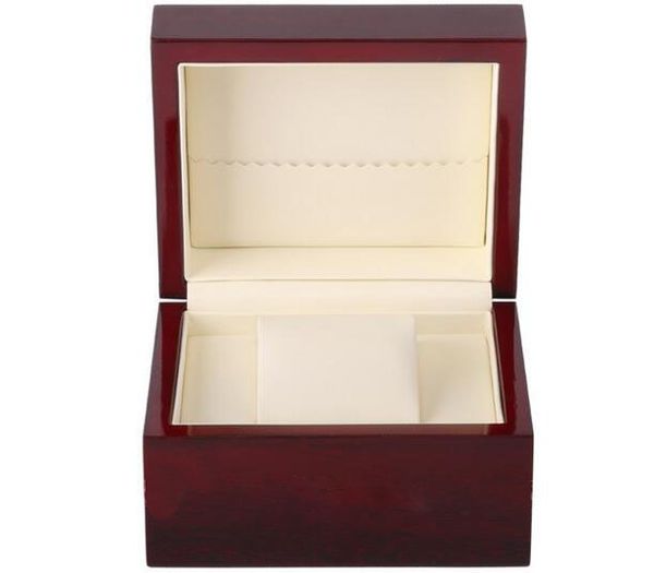 Лаковая глянцевая одинарная деревянная коробка для часов, размер 13x11x8 см, печать логотипа для рекламного мероприятия, деревянная коробка-раскладушка, китайская коробка, цельная Pac244w