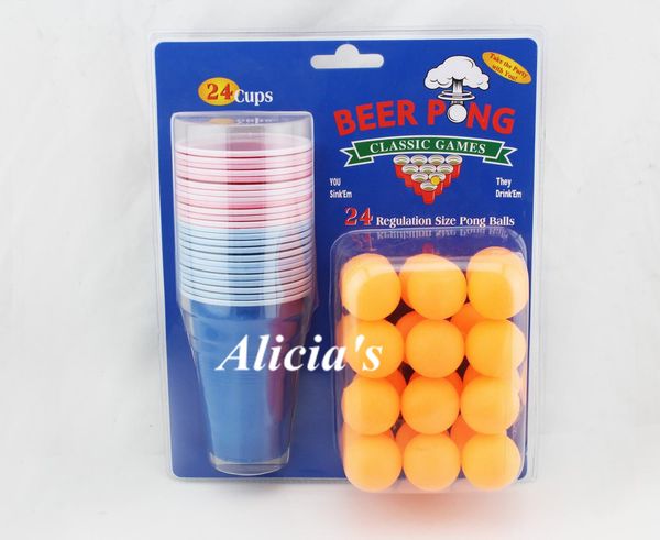 Frete Grátis American Board Game Party Party Games Adicionar ao Fun Toys Beer Pong Beer Pong Pong Exportação Jogos