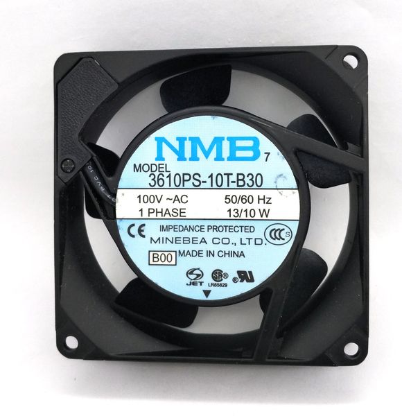 Novo Original NMB 3610PS-10T-B30 100V 50/60Hz 13/10W 92*92*25MM Ventilador de refrigeração do inversor