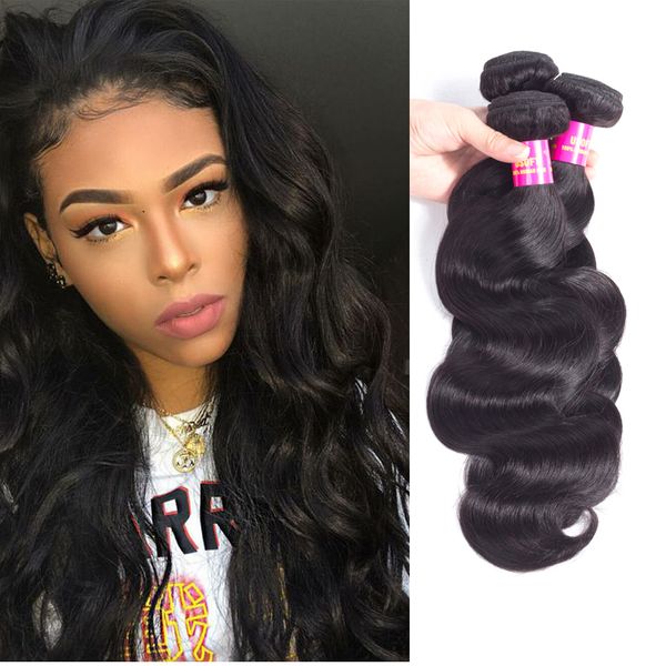 Virgin Hair Weaving Peruvian Body Wave 100 Unprocessed Human Hair