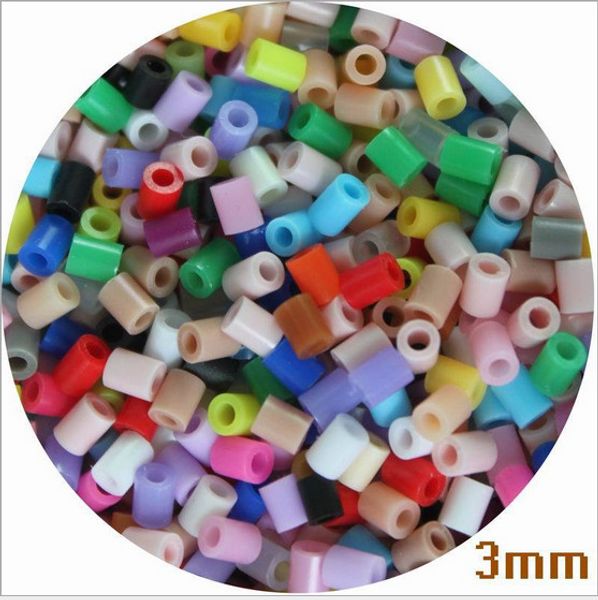 

55 colors 3mm hama beads artkal beads perler beads fuse beads for early educational toys diy kids crafts toy 1000pcs b138