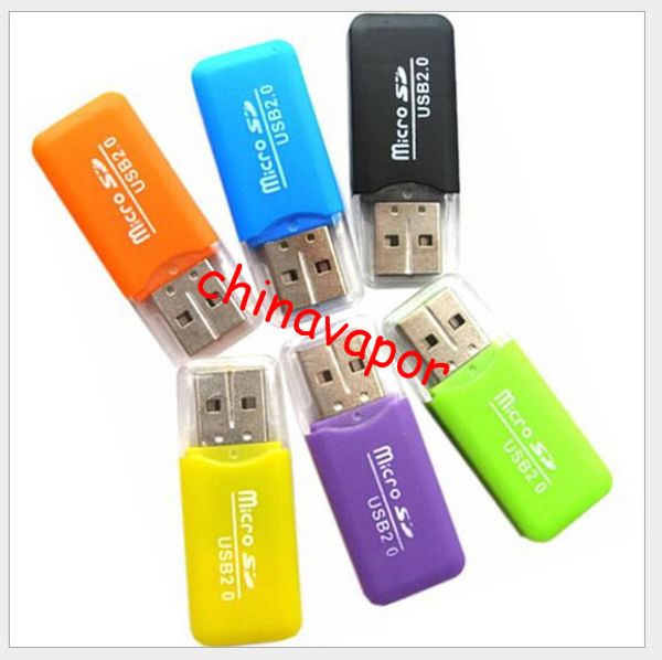 

Бесплатная доставка в США Новый высокоскоростной USB 2.0 Mini Micro SD T-Flash TF флэш-картридер Адаптер устройства чтения карт памяти для iPhone Android мобильных телефонов