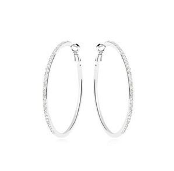 

Классика ! Круг получает вверх счастье Кристалл серьги вечерние ювелирные издели