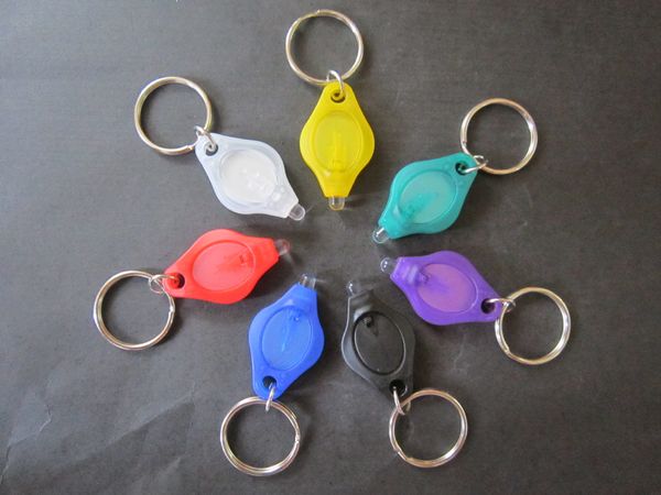 LED Diamond Keychain Işık Anahtarı Hediye Işık Mor UV Dedektörü