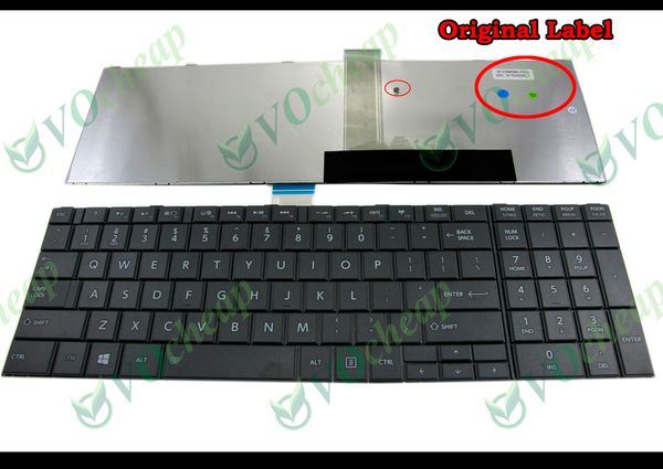 New Toshiba Satellite C850 C850D C855 C855D C870 C870D C875 Laptop Keyboard US