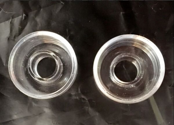 Acessórios para fumantes Substituição de substituto Quartz Dishl Acesso para bongs de óleo de unhas de titânio híbrido com puro bom gosto