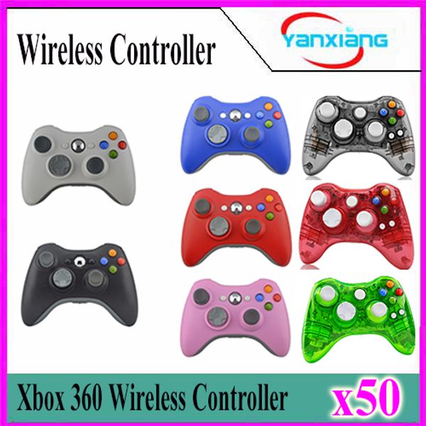 

50pcs led xbox 360 wired controller joystick for xbox 360 replacement controller pc game gamepad xbox 360 gamepad yx-360-01