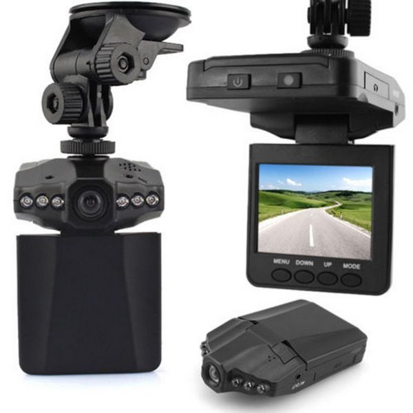 

h198 2.5" hd car camera recorder 6 led dvr road dash video camcorder lcd 270 degree wide angle motion detection