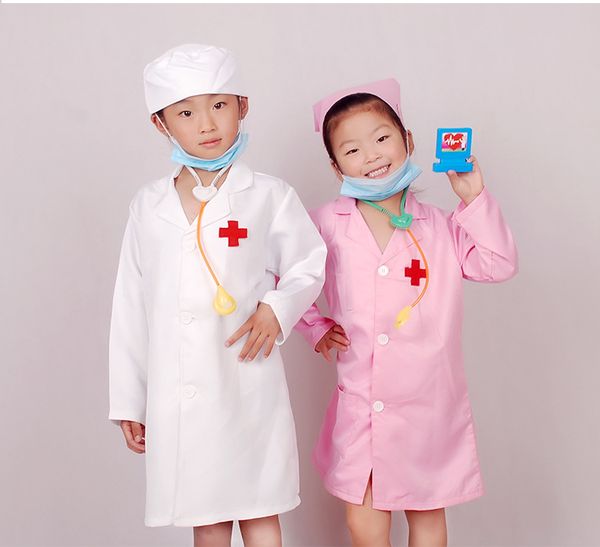 All'ingrosso- Spedizione gratuita, uniforme per performance per bambini Chidren Special Abbigliamento set con costume da cappuccio