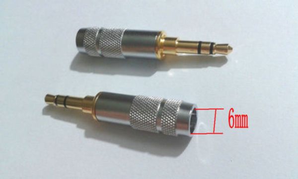 20 pcs novo Estéreo de 3.5mm 3 Pólo de Reparação de Fone De Ouvido Plugue de Cabo De Áudio De Solda