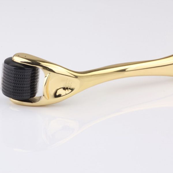 

low price stainless steel micro skin needle derma roller therapy system dermaroller 540 pins skin rolling micro needling