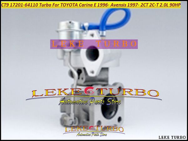 CT9 CT12B 17201-64110 17201-64110 17201 64110 1720164110 Turbo Turboatleger для Toyota Carina E 1996- Avensis TD 1997- 2C-T 2CT 2.0L 90HP