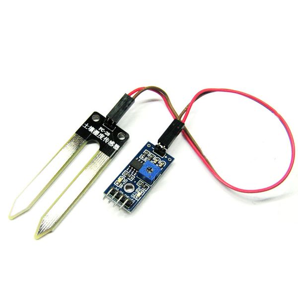 Toprak Nem Nem Algılama Sensörü Modülü Arduino w / Dupont Teller kitleri B00287