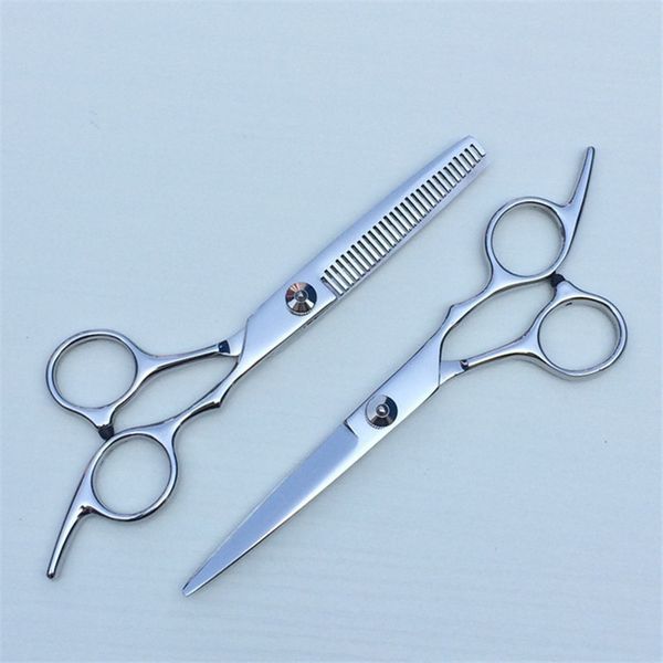 Professional Hair Cutting Scissors Stainless Steel Flat Shears And