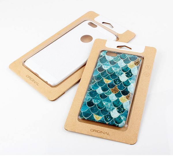 100 Stück Großhandel kundenspezifische Einzelhandelspapierverpackung Verpackungsbox für iPhone 6 Flip Cover für Samsung Galaxy S6 iPhone 6S Hülle