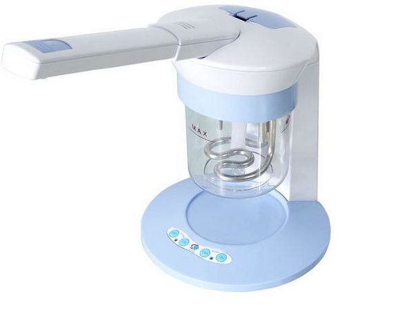 Rosto Ozone Steamer Facial Névoa Pulverizador Vaporização Dispositivo De Limpeza De Calor Nano Névoa Cuidados Com A Pele Ferramentas para Aperto e Anti-idade