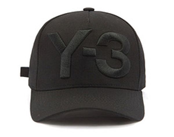 

Y-3 Черный Мужчины Бейсбол Шляпа Женщины Изогнутые Snapback Strapback Спорт Гольф Хип-Хоп Шапки Регулируемые Открытый Туризм Отдых Летние Шляпы Солнца