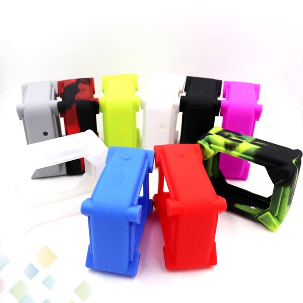 

Cloupor Smoant RABOX Silicon Case Skin Cases Colorful Soft Silicone Sleeve Cover Skin For Smoant Rabox Box Mod DHL Free