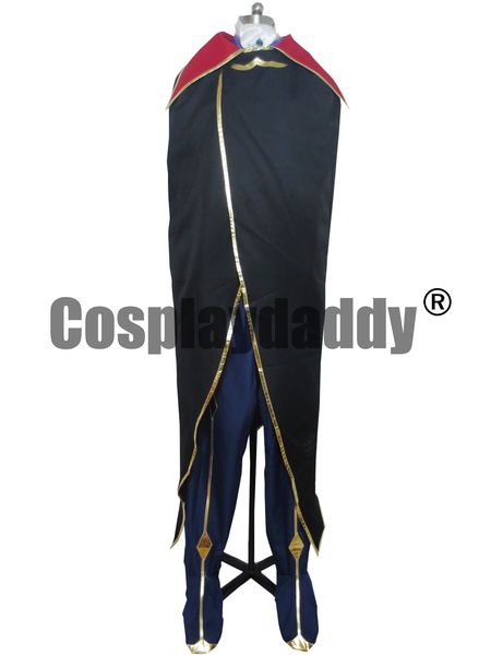 Costume a tema Code Geass Cosplay Zero Lelouch Costume Cosplay Completo Anime Cosplay - Qualsiasi dimensione P002