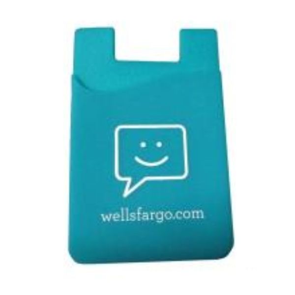 

customized logo cell phone 3m sticker card holder business credit card holder silicone card holder with 3m for iphone/samsung