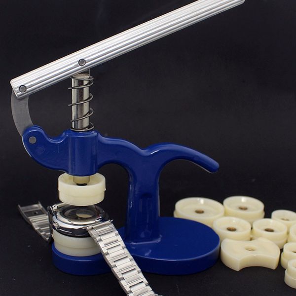 

wholesale-excellent quality superior watch back closer watchmaker press set repair tool plastic case crystal glass 2016 new