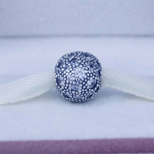 

diy fits pandora bracelet beads for women pale cosmic stars clip charms with clear cz 100% 925 sterling silver jewelrry wholesale 1pc/lot, Black