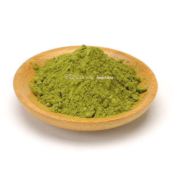 

Оптовая 100 г 2018 органический зеленый чай порошок, Бесплатная доставка-свежий порошок из органического весеннего зеленого чая