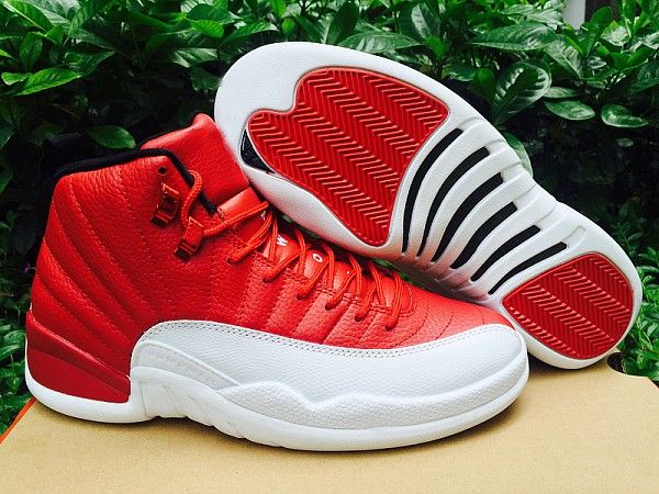 

new arrival men shoes 12 xii basketball shoes men 12s gym red mens running shoes online sale, White;red