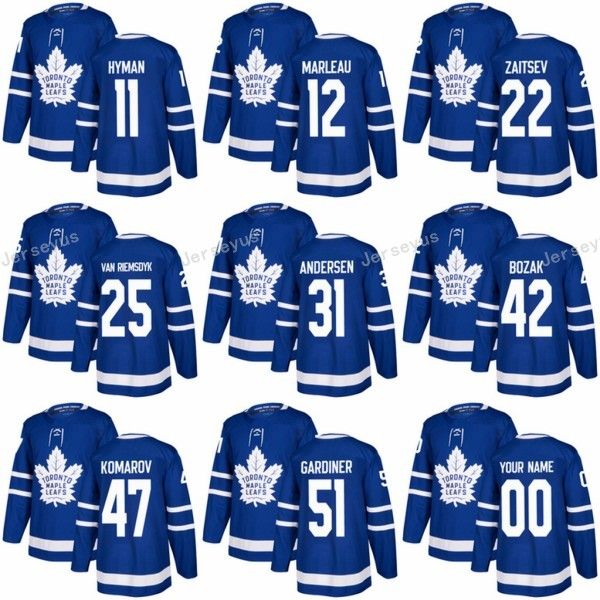 

Toronto maple leaf jer ey 2017 2018 new 25 jame van riem dyk 51 jake gardiner 12 patrick marleau 31 frederik ander en 42 tyler bozak blue