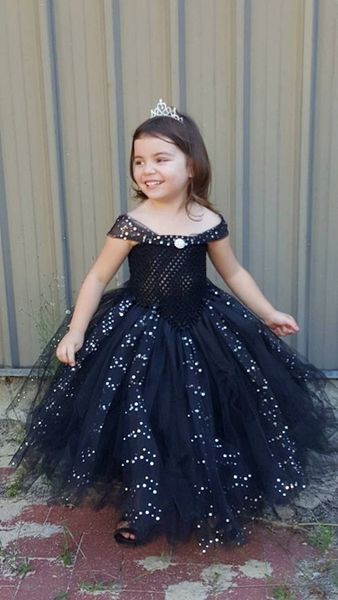

black off shoulder ankle length beaded ball gown glitz kids flower girls pageant dresses teen formal toddler for little girls glitz cupcake, White;red